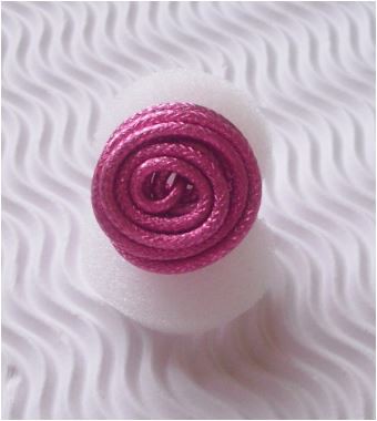 *BIN ZU HABEN* Drahtring pink
